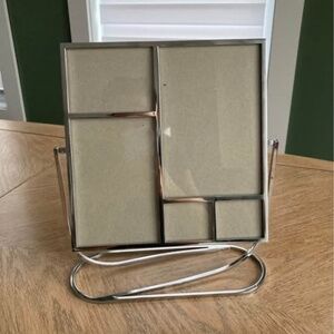 Freestanding photo frame for 5 photos